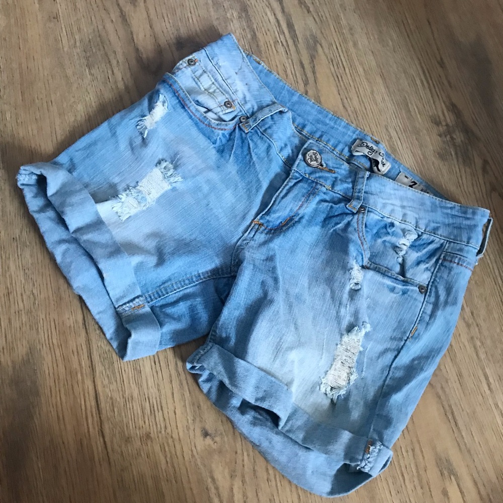 Índigo Rein high waist shorts